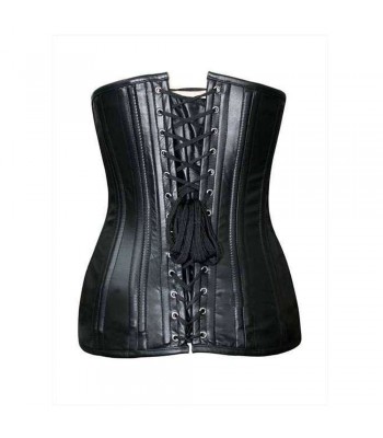 Women Authentic Double Row Bespoke Corset Steel Boned Underbust Corset